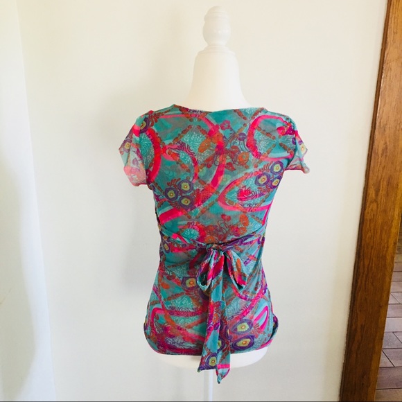 Beautiful Nylon Po Summer Top - Picture 2 of 7